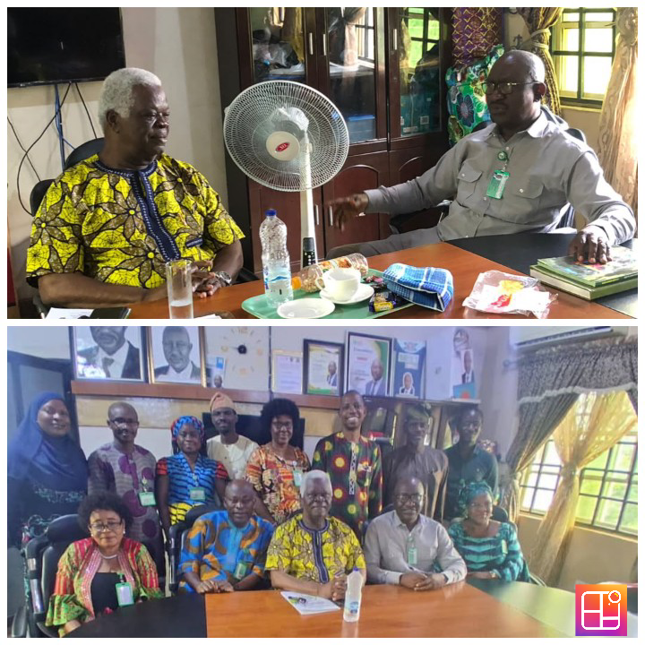 Federal College of Agriculture, Moor Plantation, Ibadan Receives Professor Timothy O. Tayo